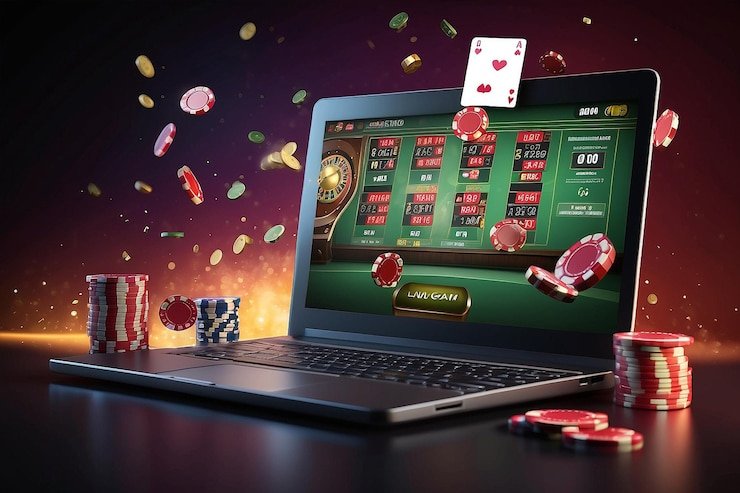 Live-dealer casino studio with professional streaming setup